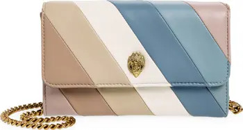 Soho Stripe Leather Chain Wallet | Nordstrom