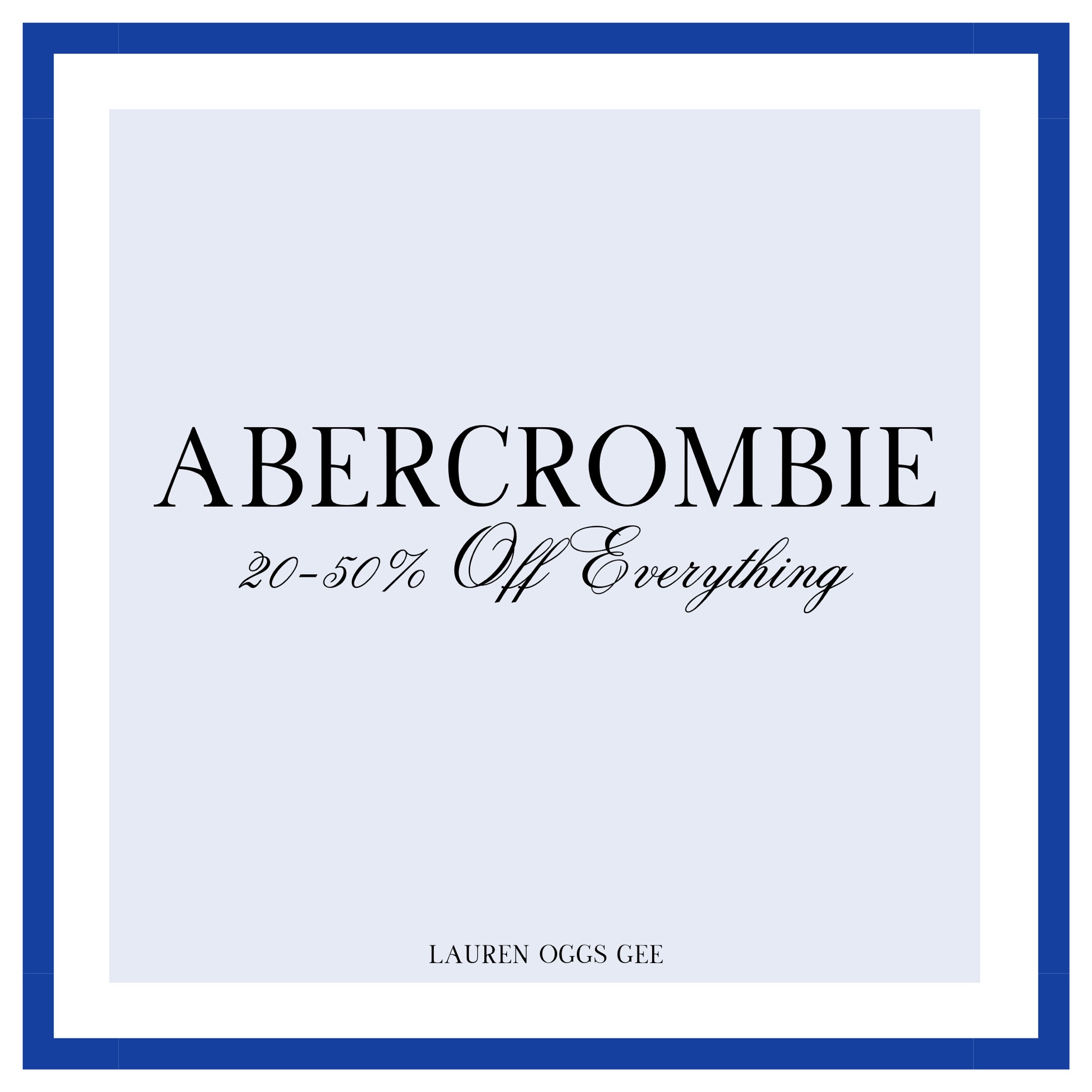 Alright, friends, I’m obsessed with these Abercrombie pieces right now! 

They’re so comfy, timeless, and perfect for that tricky winter-to-fall transition —think matching lounge sets, classic jeans, and sweater tees that you can dress up or down. Oh, and they’re all 20–50% off in their online exclusive sale! 

Don’t sleep on this one—these staples won’t last long. Which one’s your vibe? 👏 

#AbercrombieSale 
#EverydayStyle 
#midlifefashion
#affordablefashion
#outfitinspo
#laurenoggsgee
#over50style 
#lookalike
#shopltk
#ltkover50
#ltkover40
#lookforless
#getyourcolonoscopy


#LTKOver40 #LTKSaleAlert #LTKFindsUnder100