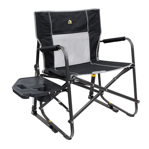 GCI Outdoor Freestyle Rocker XL with Side Table Camping Chair | Portable Folding Rocking Chair wi... | Amazon (US)