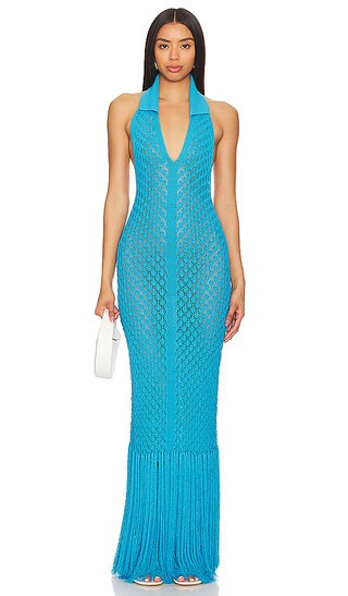 Nikita Dress in Azul | Revolve Clothing (Global)