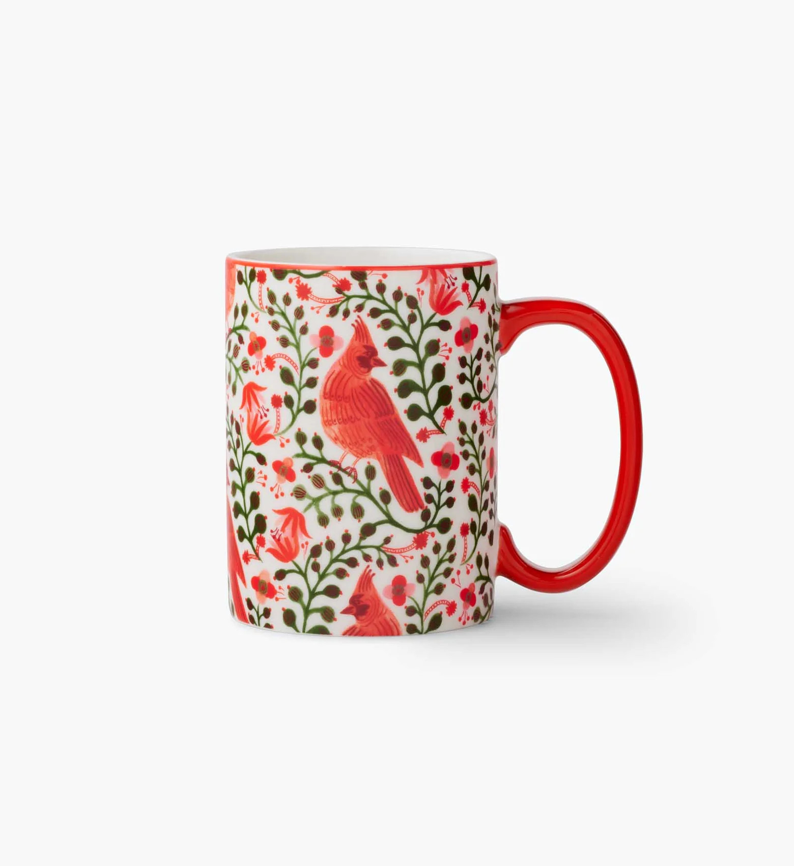 Holiday Porcelain Mug - Cardinals | Rifle Paper Co.