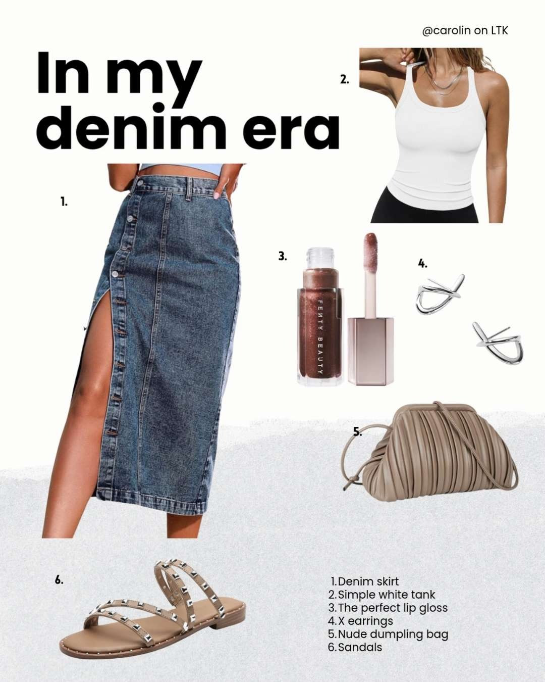 Denim is back and better than ever! 

#denim #inmydenimera #denimskirt 

 #LTKFindsUnder50 #LTKFindsUnder100