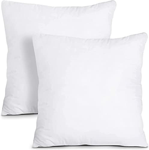 Utopia Bedding Throw Pillows Insert (Pack of 2, White) - 28 x 28 Inches Bed and Couch Pillows - I... | Amazon (US)