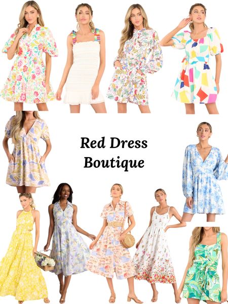 New arrivals from red dress boutique that are perfect for spring and Easter. #springdresses #easter #easterdress #springfashion #springdress #floraldress #weddingguest #gardenparty #brunch 

#LTKparties #LTKwedding #LTKSeasonal