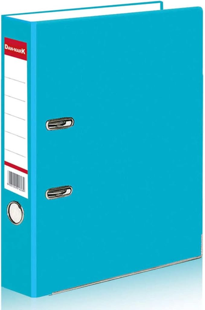 5 x Turquoise A4 Matt Large 75mm Lever Arch Files Folders Stationery Metal Document Storage | Amazon (UK)