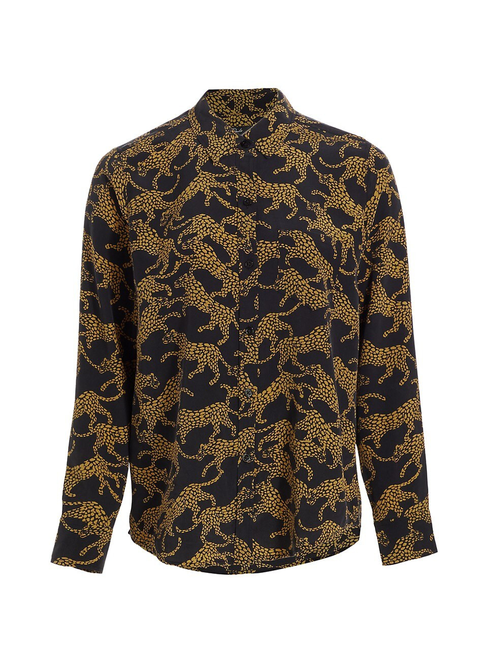 Kate Lynx Silk Shirt | Saks Fifth Avenue