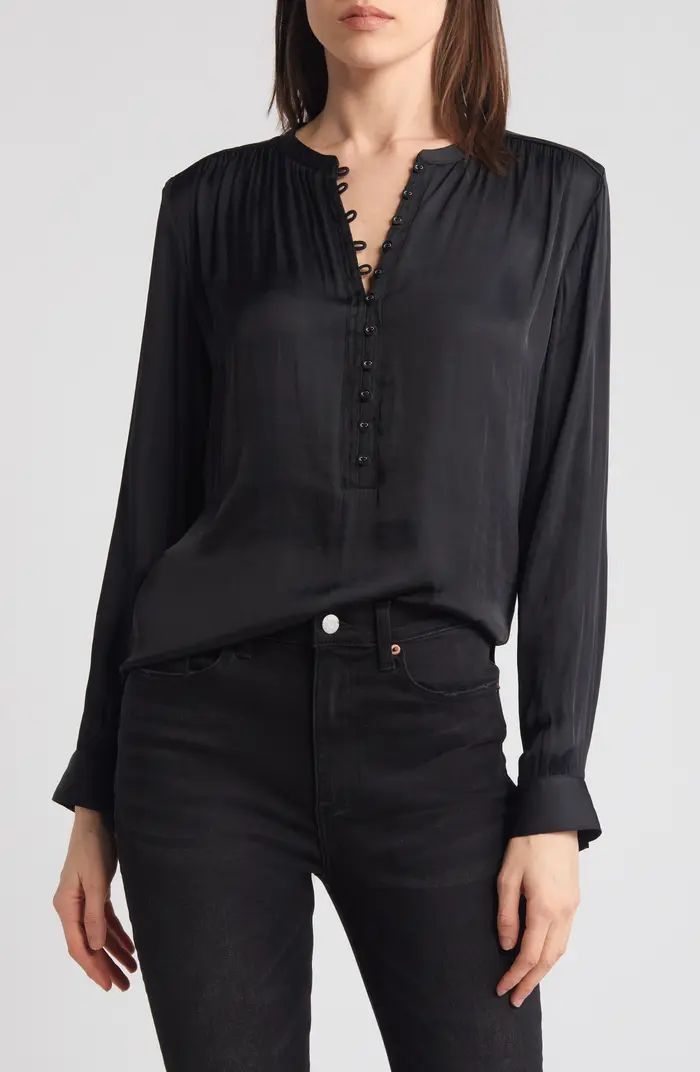 Treasure & Bond Drapey Long Sleeve Top | Nordstrom | Nordstrom