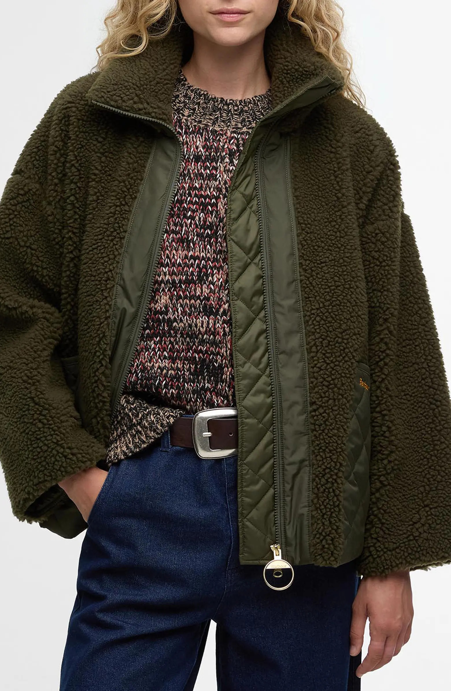 Brawby High Pile Fleece Jacket | Nordstrom