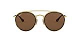 Amazon.com: Ray-Ban unisex adult Rb3647n Women's Round Aviator Flash Sunglasses Sunglasses, Gold/... | Amazon (US)
