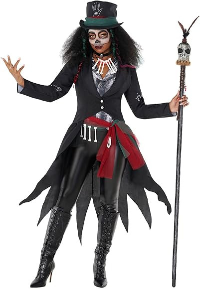 Morph - Voodoo Costume For Women - Voodoo Priestess Costume - Voodoo Doctor Costume Women - Hallo... | Amazon (US)