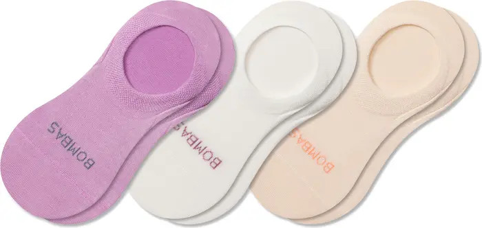 Assorted 3-Pack Lightweight No-Show Socks | Nordstrom