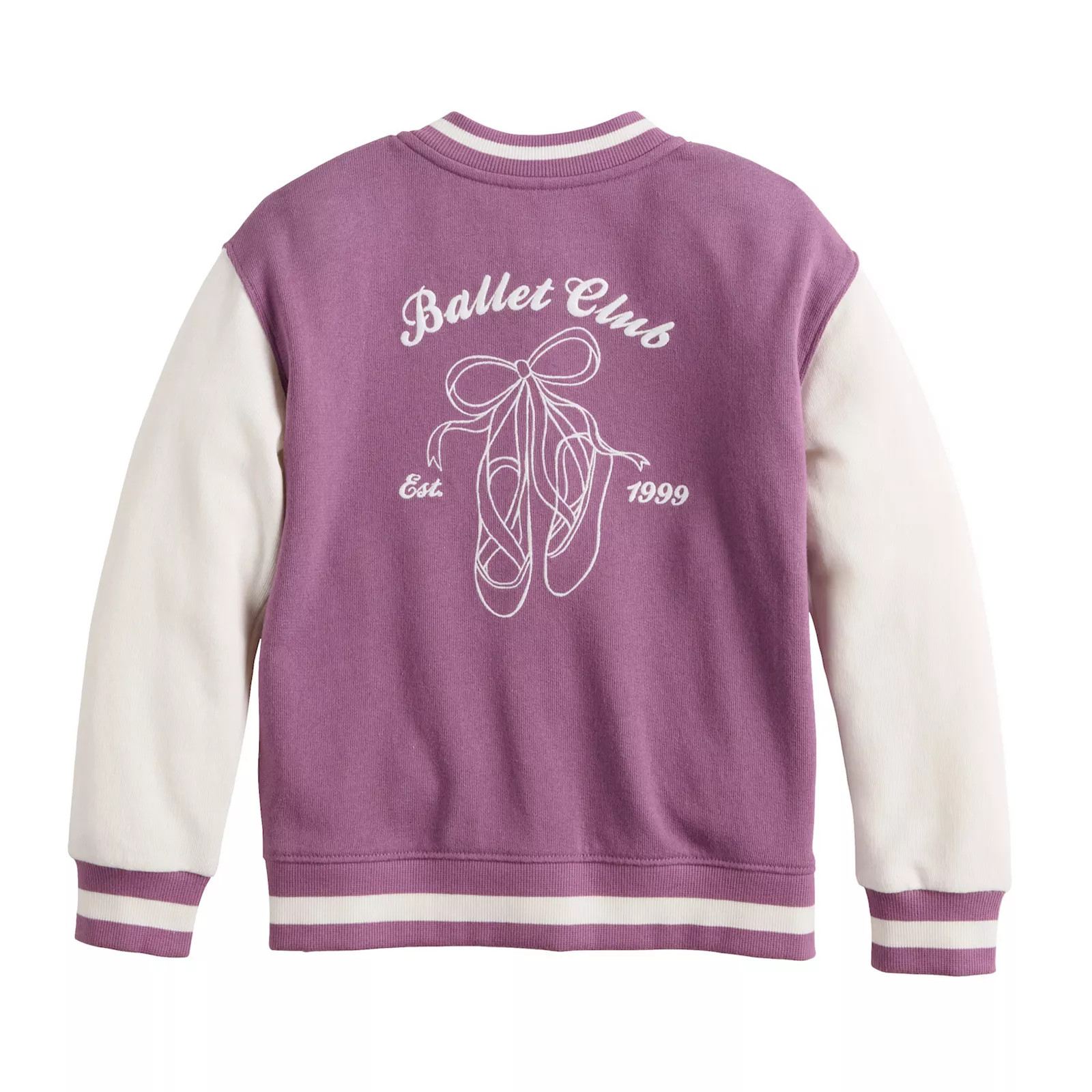 Girls 4-12 Jumping Beans® Varsity Bomber Jacket | Kohl's