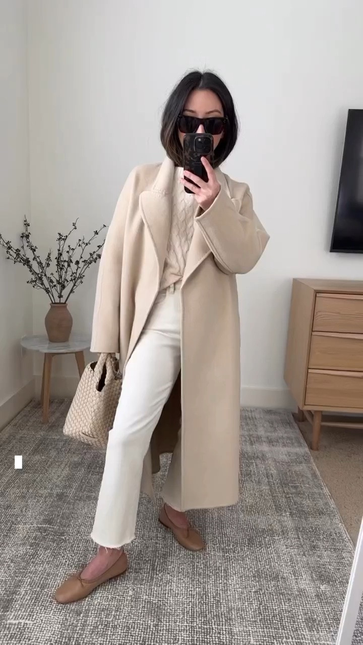 Spring outfit for cold weather. 

Coat - Gentle Herd xs 
Sweater - J.Crew Small
Jeans - DL1961 25
Flats - Mansur Gavriel 35
Bag - Naghedi mini 
Sunglasses - Celine 

Petite Style, Neutral outfit, capsule wardrobe, minimal style, street style outfits, Affordable fashion, Spring fashion, Spring outfit, travel outfit. 



#LTKshoecrush #LTKitbag #LTKSeasonal