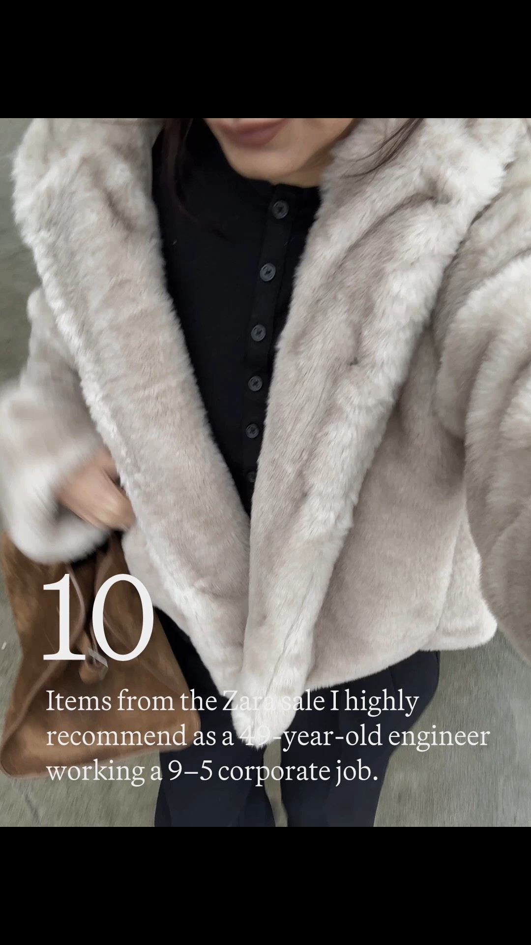 Zara sale picks I can’t stop recommending ✨ As a 49-year-old engineer with a 9–5 corporate job, I know which pieces actually work for the office—and double as chic options for after-work dinners. From tailored blazers to cozy faux fur coats and statement tops, these items are versatile, comfortable, and effortlessly stylish.

Comment ZARA below and I’ll send you the links to everything I’m loving 🤍 #ZaraSale #CorporateChic #AfterWorkStyle #Over40Fashion #QuietLuxury #WorkToDinnerLooks”

Zara women, zara sale, zara outfits, fashion over 40, fashion over 50
