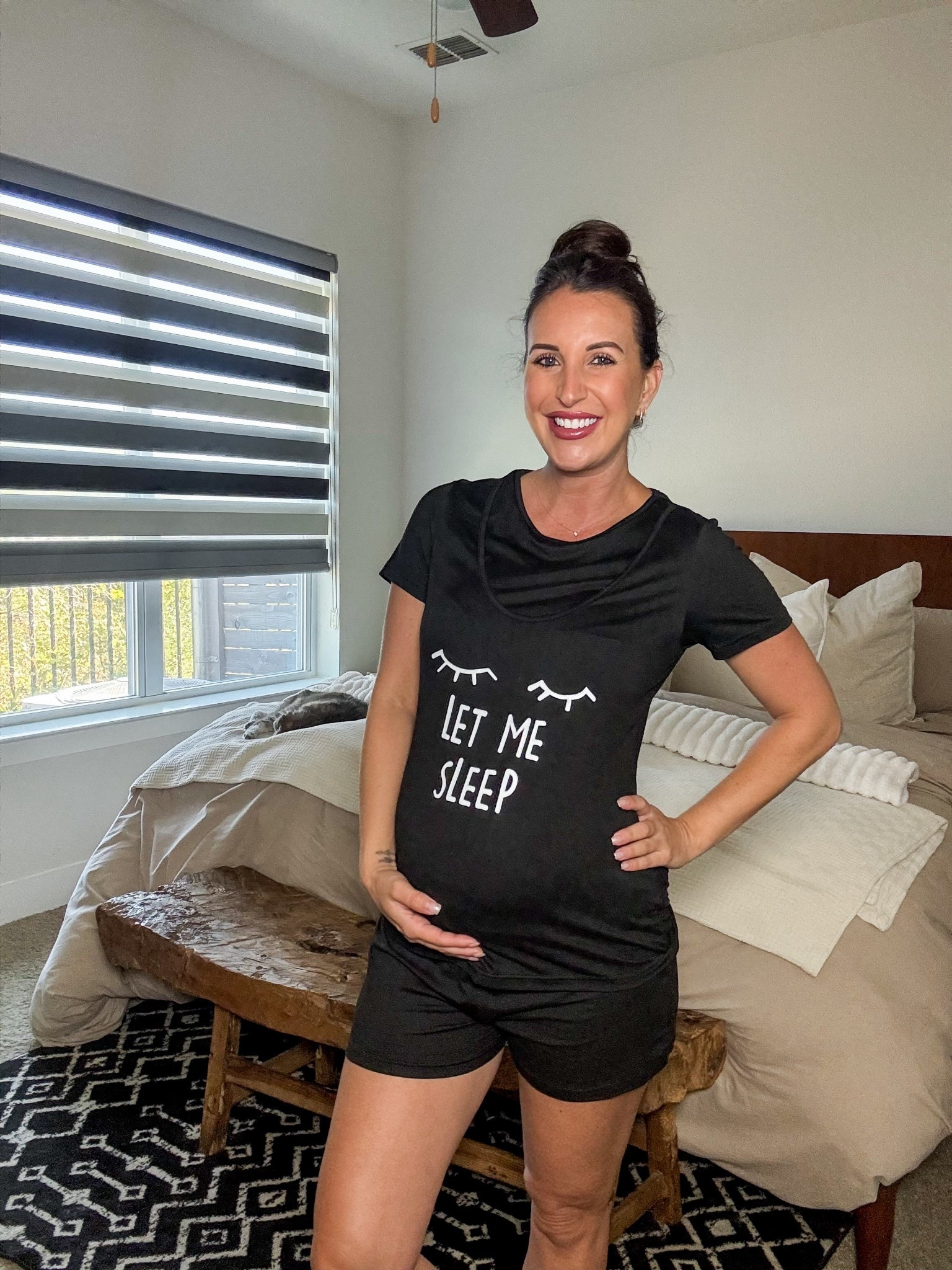 Maternity nursing pjs! 

#LTKBaby #LTKFamily #LTKBump