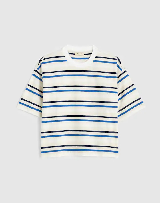 The Easy Crewneck Short-Sleeve Tee | Madewell