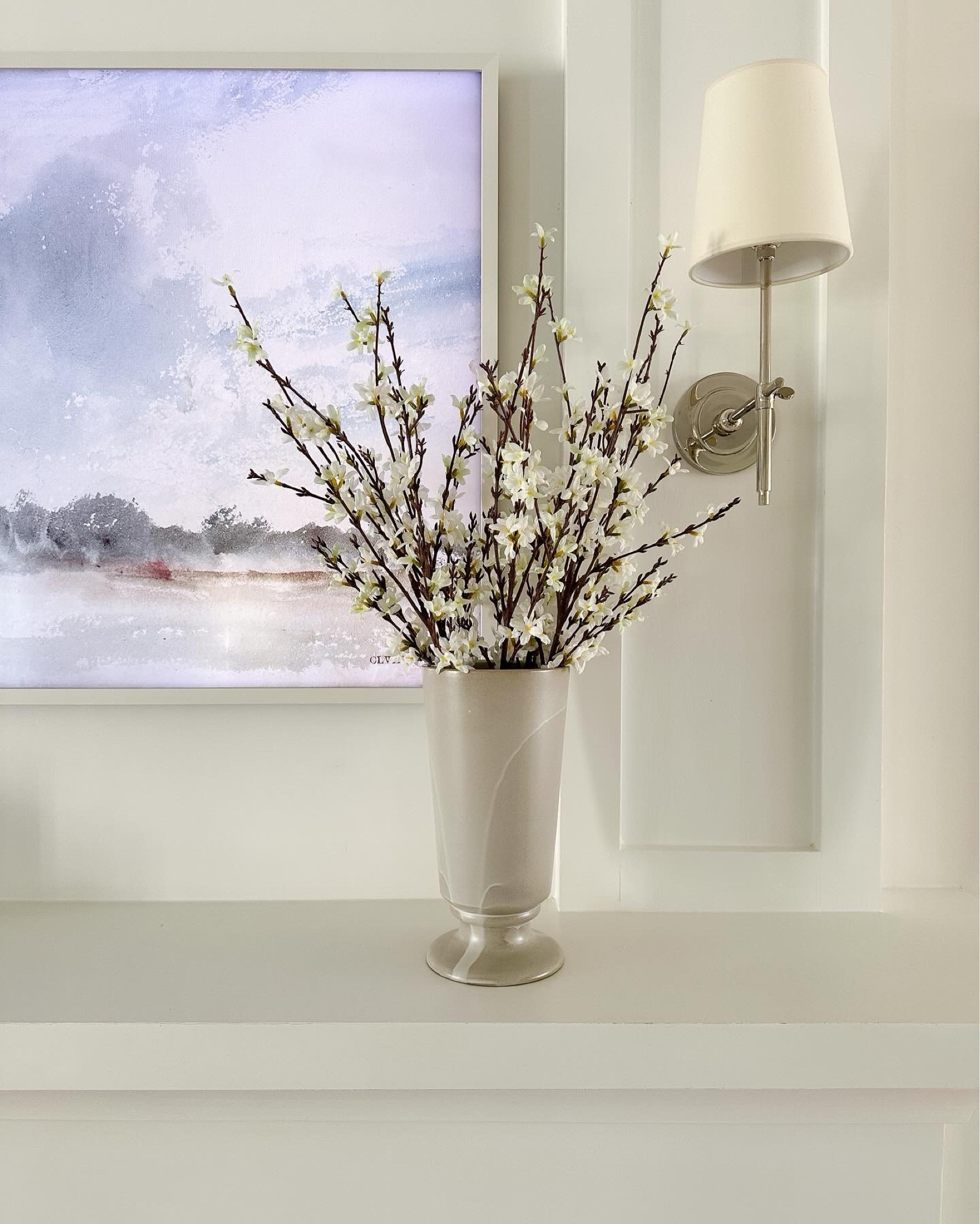 New home decor from the hearth and hand and studio McKee collections at target! I used seven stems in this arrangement. My sconces are polished nickel with paper sheets.

#LTKsalealert #LTKhome #LTKstyletip