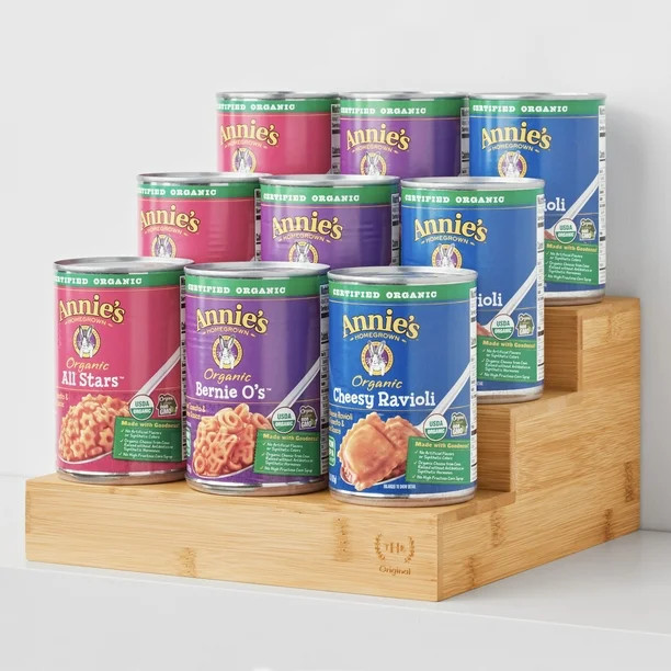 The Home Edit 3 Tier Bamboo Riser, 9.5" x 9.5" x 5" | Walmart (US)