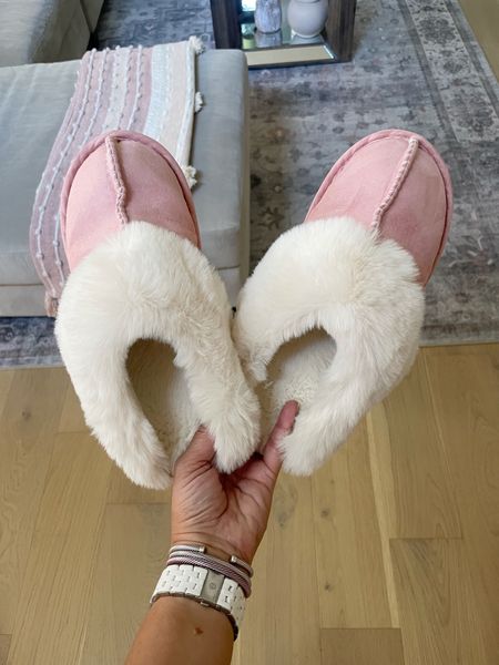 Amazon finds. Pink slippers. Fluffy slippers  

#LTKshoecrush #LTKstyletip #LTKhome