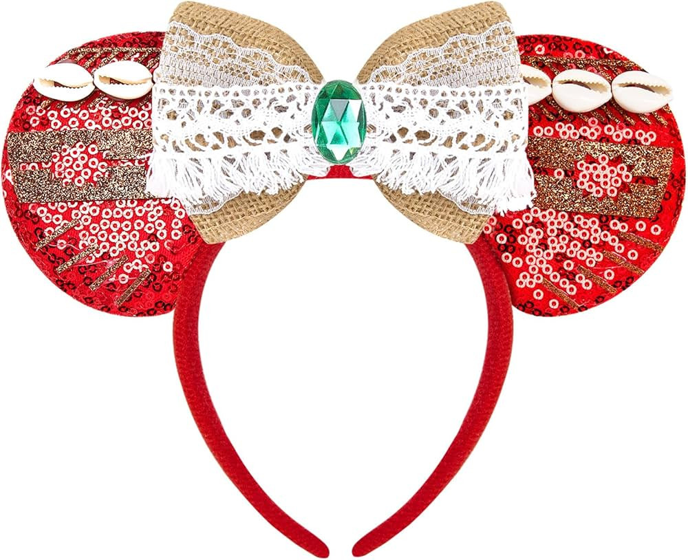 Mouse Ears, Birthday Decorations Hairs Accessories Headband for Women Girls Adult,Mouse Ears Head... | Amazon (US)