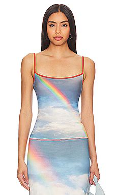 Tyler McGillivary Somewhere Cami in Rainbow from Revolve.com | Revolve Clothing (Global)