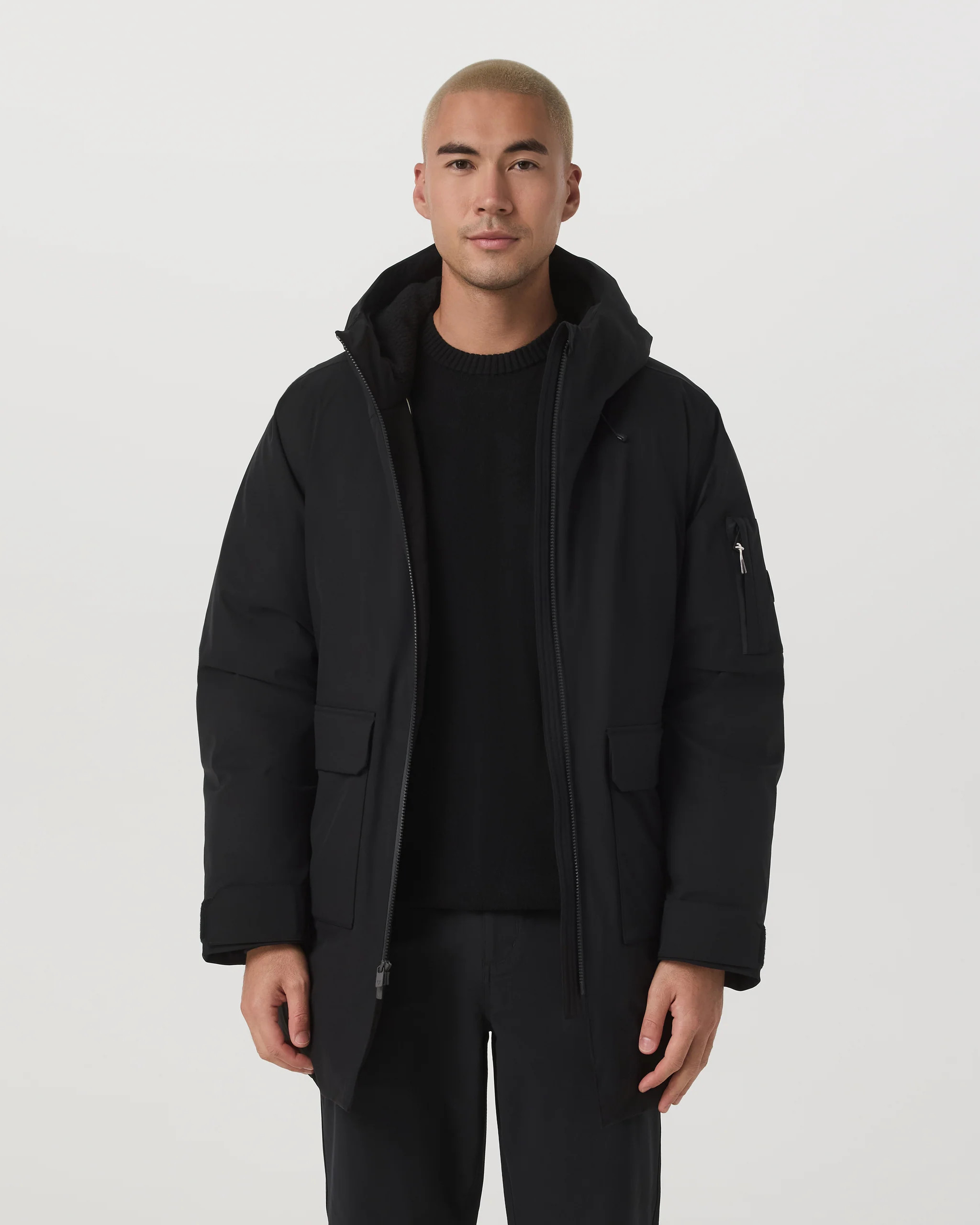 Bering Down Parka | Warm Men's Black Jacket | Vuori | Vuori Clothing (US & Canada)