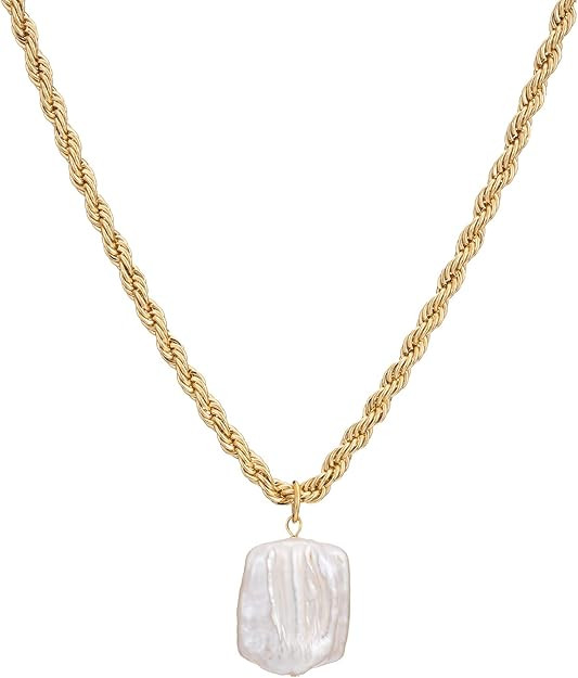 Women’s Baroque Pearls Pendant Necklace | Amazon (US)