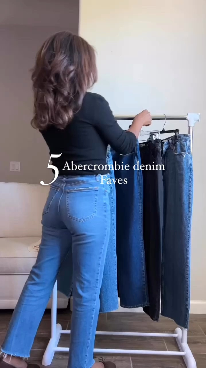 5 of my favorite Abercrombie denim! I wear a size 27/4 regular 



#LTKFallSale #LTKFindsUnder100 #LTKSeasonal