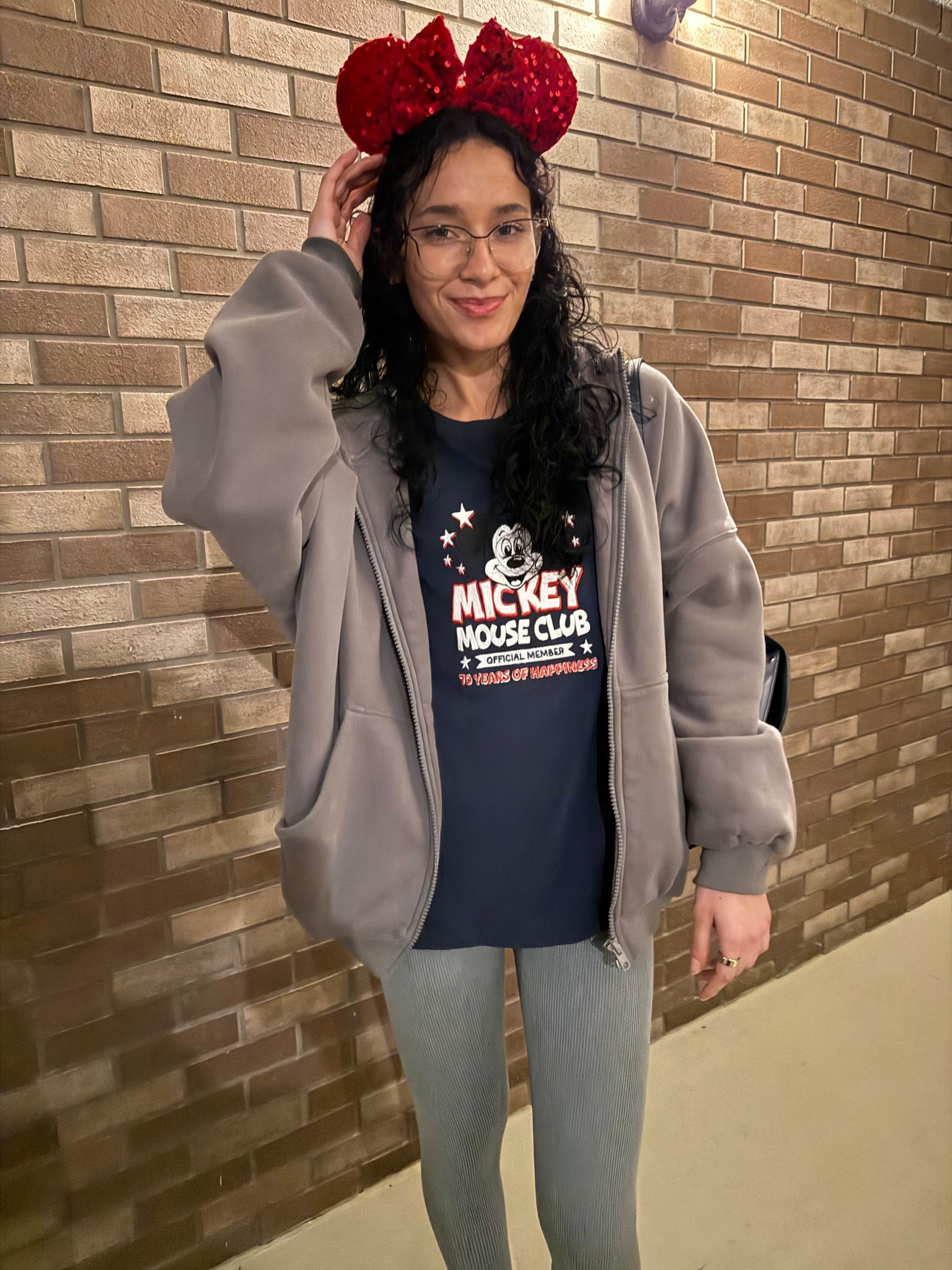 Living in this sweatshirt all winter long it’s so warm & cute to layer especially for cold nights watching fireworks ! #disneyoutfit #outfitidea #winterfashion 

#LTKTravel #LTKootd #LTKdayinmylife