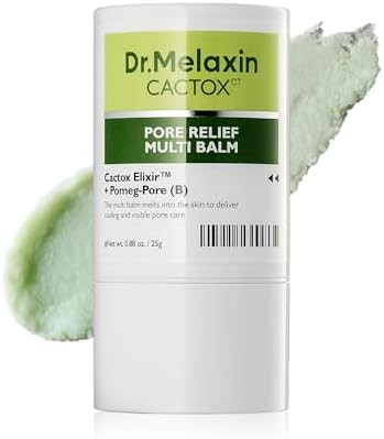 Dr.Melaxin Cactox Pore Relief Multi Balm Stick – Cooling & De-Puffing, Pore Tightening, Reduces... | Amazon (US)