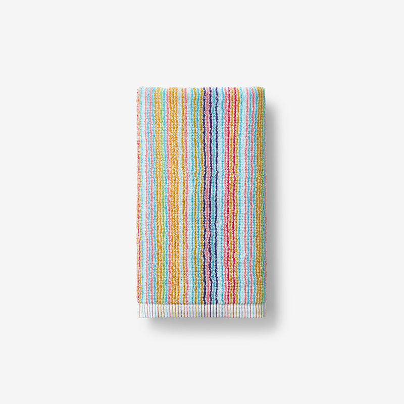 Stripe Hand Towel, Size 16 In. x 30 In., Cotton/Stripes | The Company Store | The Company Store