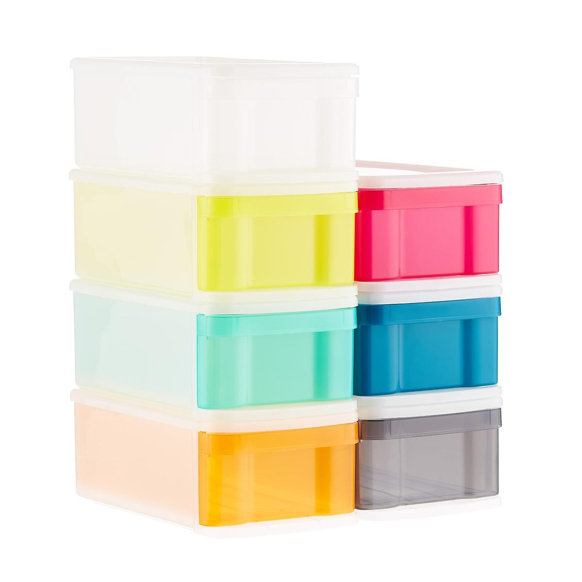 Small Tint Stackable Storage Drawer | The Container Store