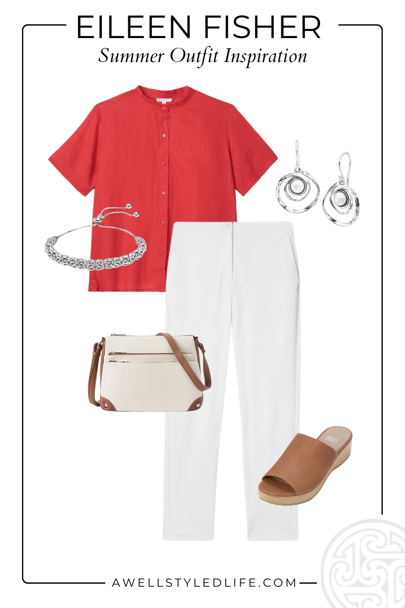 Summer Outfit Inspiration	

Clothes and shoes from Eileen Fisher and on sale. Bag and jewelry from Amazon

#fashion #fashionover50 #fashionover60 #summerfashion #summeroutfit #eileenfisher #amazon #amazonfashion

#LTKStyleTip #LTKSummerSales #LTKSeasonal