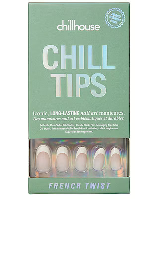 Chillhouse French Twist Chill Tips Press-on Nails in White. | Revolve Clothing (Global)