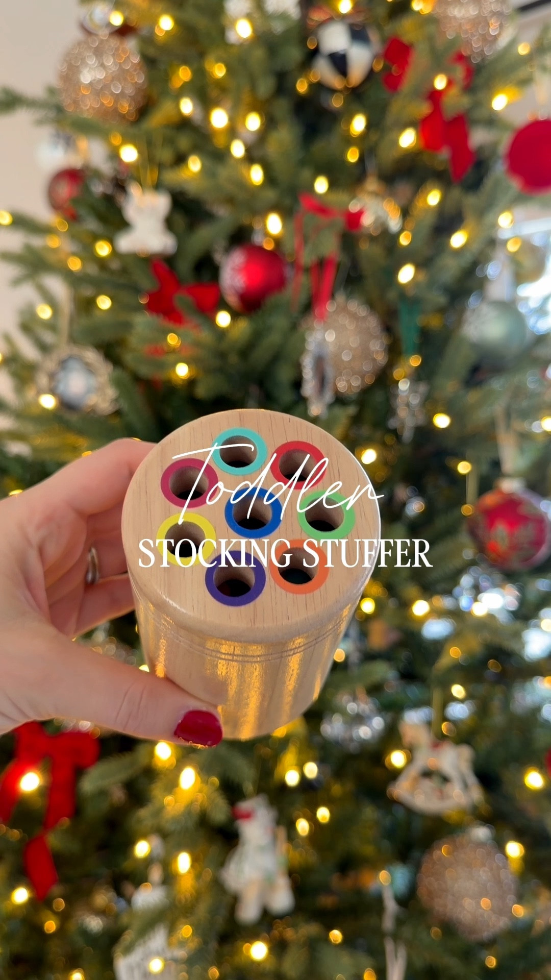 Toddler gift idea! Perfect for learning colors and fine motor skills! Montessori toys are our favorite

#LTKHoliday #LTKGiftGuide #LTKmomlife