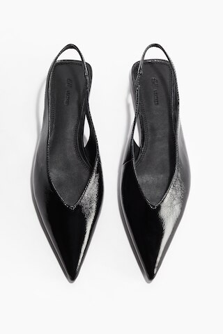 Leather slingbacks | H&M (UK, MY, IN, SG, PH, TW, HK)