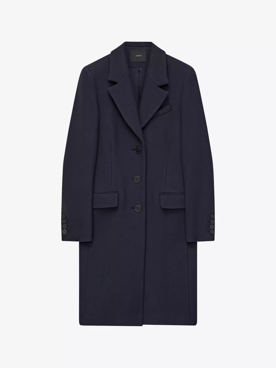 Coleherne single-breasted wool and cashmere-blend coat | Selfridges