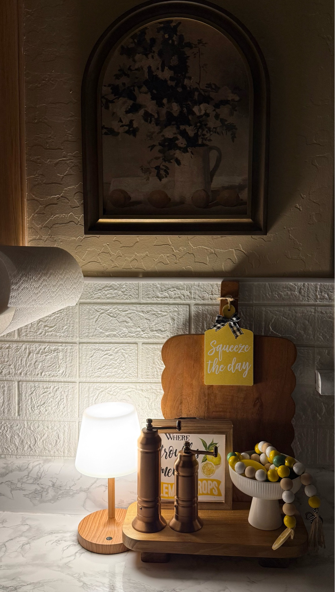 I absolutely adore this little lamp from Amazon. It’s rechargeable and dimmable, making it an ideal addition to my kitchen.

#LTKSeasonal #LTKHome #LTKSaleAlert