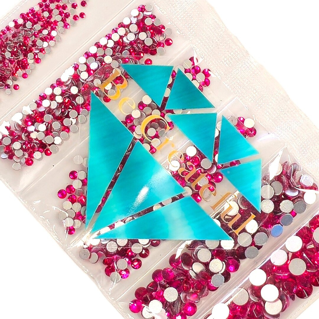 Multi-size Cherry Blossom Flatback Rhinestones - Etsy | Etsy (US)