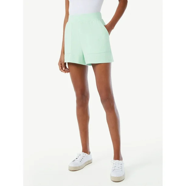 Scoop Women's Scuba Shorts | Walmart (US)