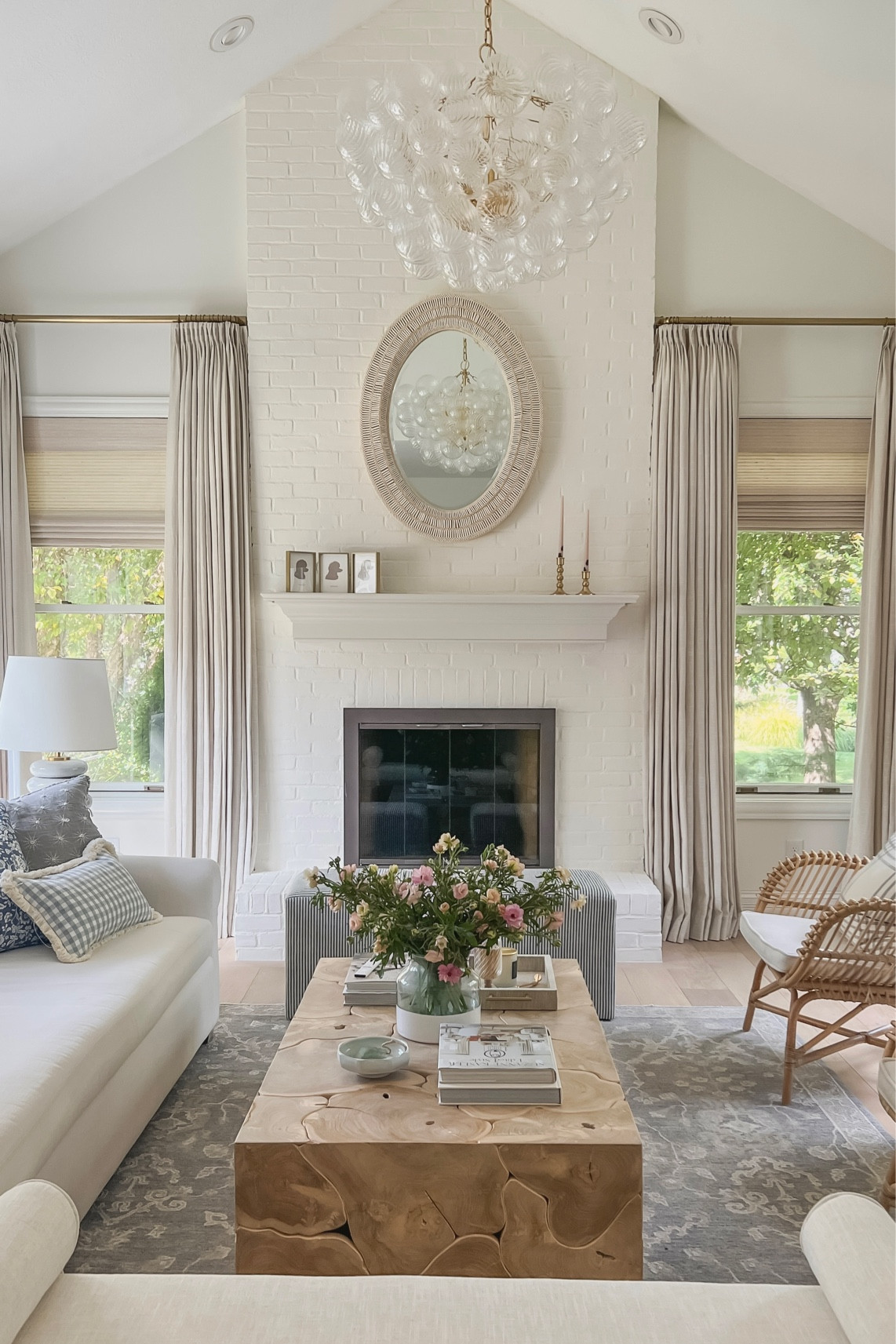 Curtains details:
Jawara
Ivory Beige
Triple pleated header
Room darkening liner
memory training
My curtain measurements 110”L x 75”W

Roman Shade:
Marble white
Outside mount
Room darkening liner

Use code: MICHELLE10 for 10% off your order!

Curtains, window treatments, home decor, drapery, pinch pleat curtains, pinch pleat drapery, Amazon curtains, window coverings

#LTKsalealert #LTKhome #LTKstyletip