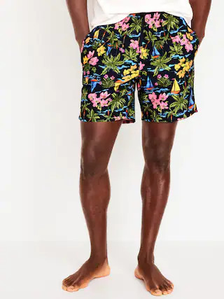 Printed Swim Trunks -- 7-inch inseam | Old Navy (US)