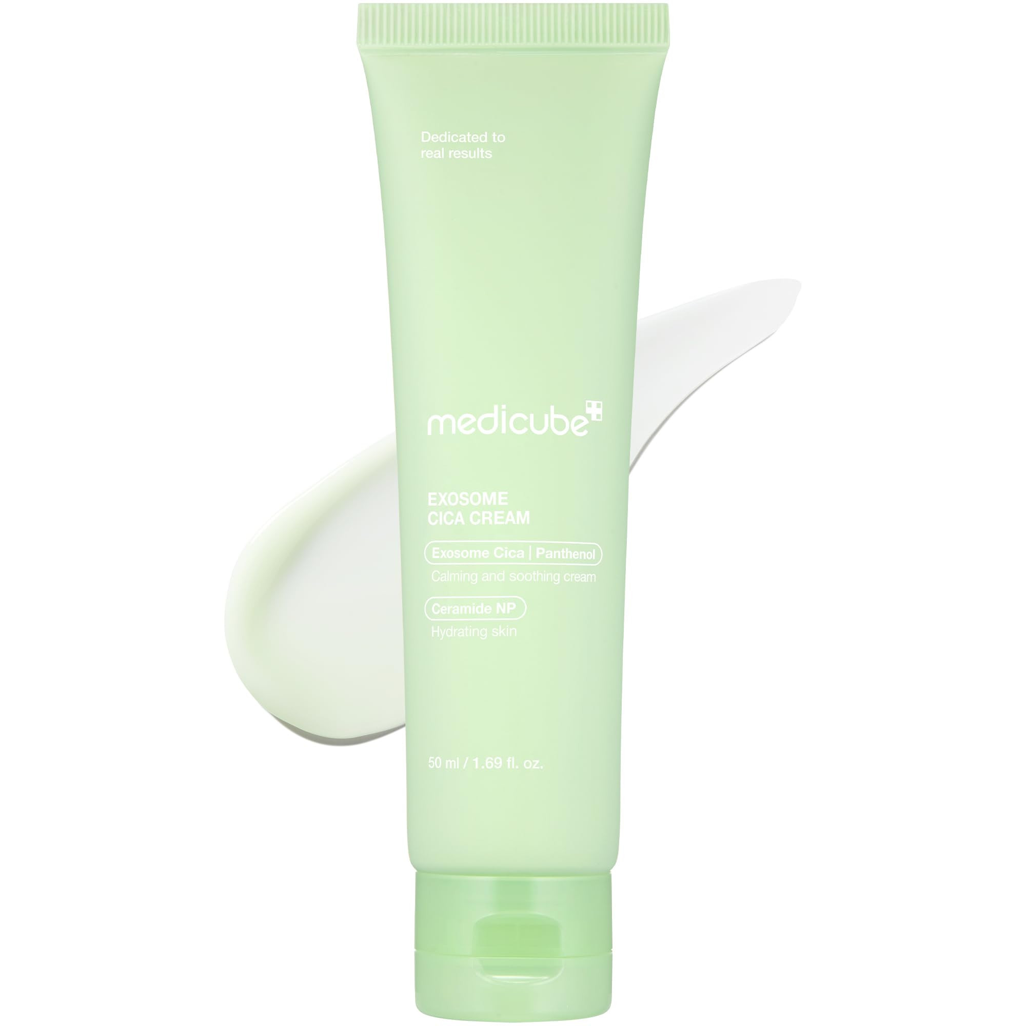 medicube Exosome Cica Tea Tree Cream for Sensitive Skin with Centella Asiatica help reduce rednes... | Amazon (US)