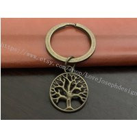 Tree Keychain, Gifts Key Ring | Etsy (US)