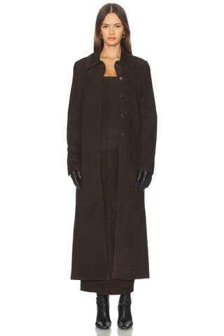 Bruno Suede Coat
                    
                    SRG | Revolve Clothing (Global)