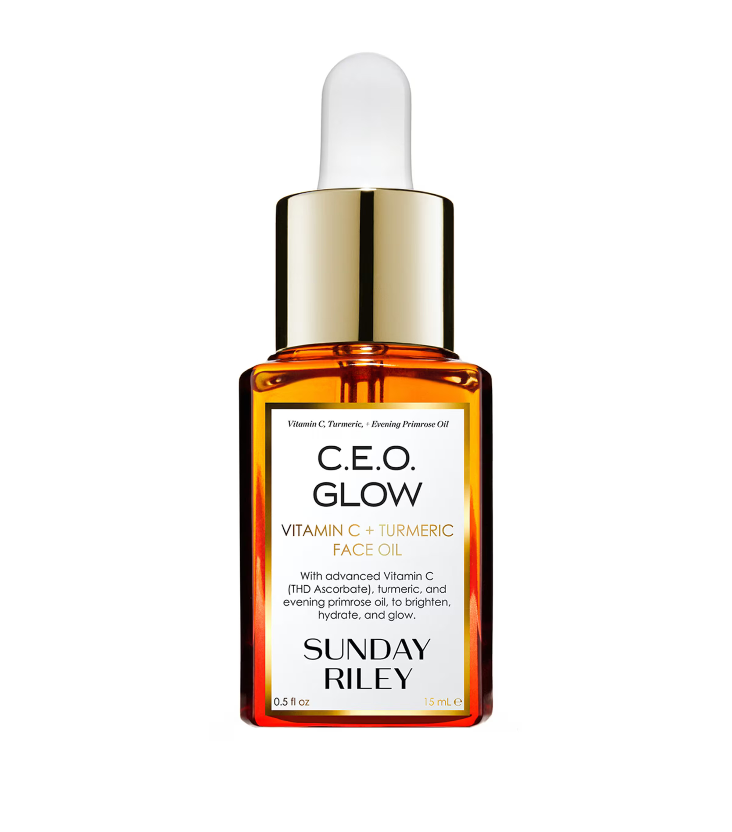 Sunday Riley C. E.O. Glow Vitamin C + Turmeric Face Oil | Harrods