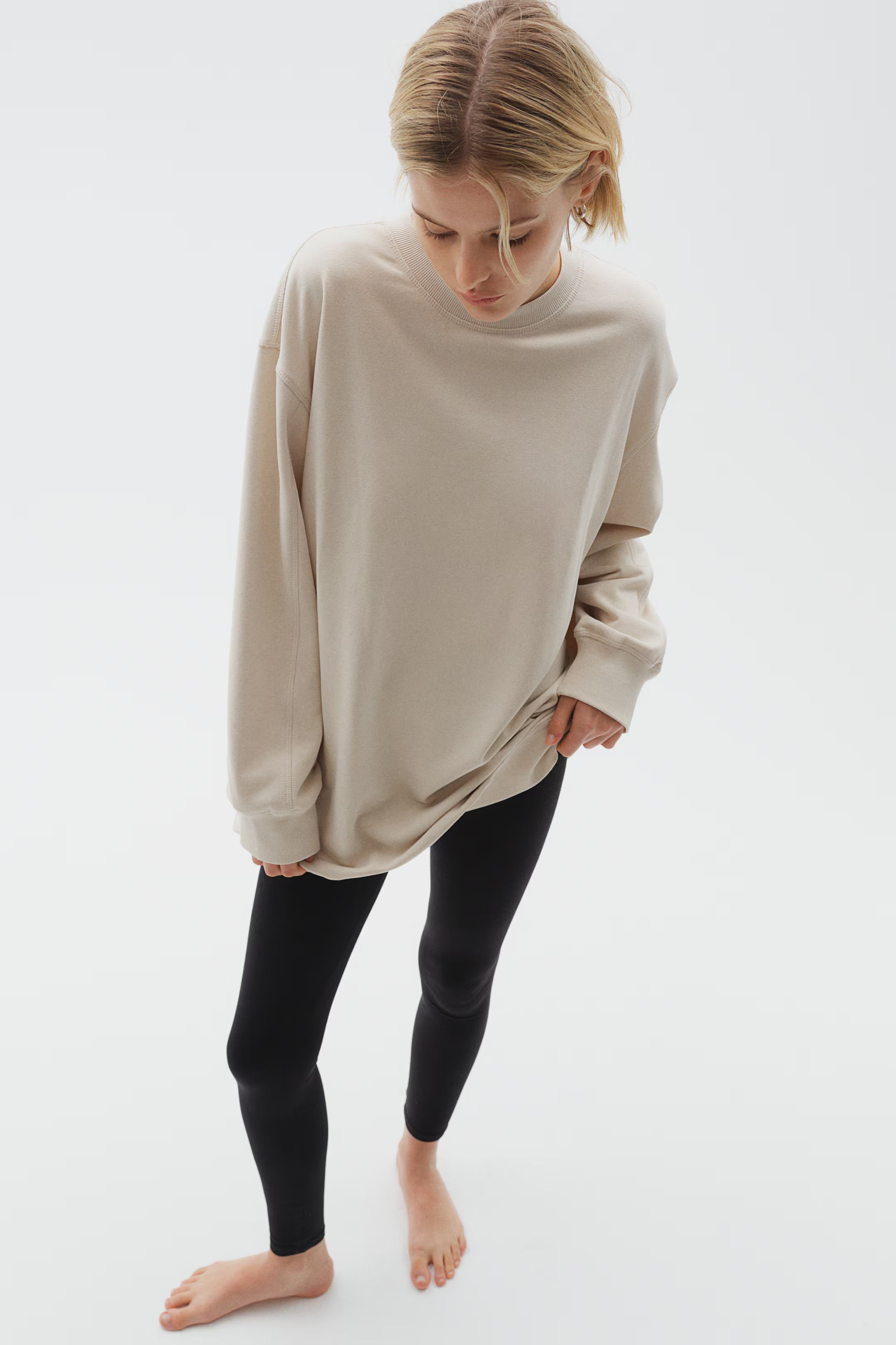 Cotton Jersey Leggings | H&M (US + CA)