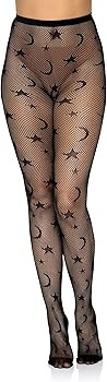 Leg Avenue Women's Dark Alternative Fishnet Tights | Amazon (US)