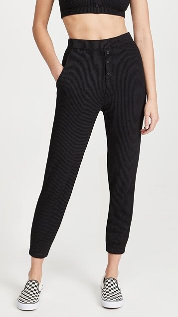 Luxe Thermal Henley Pants | Shopbop