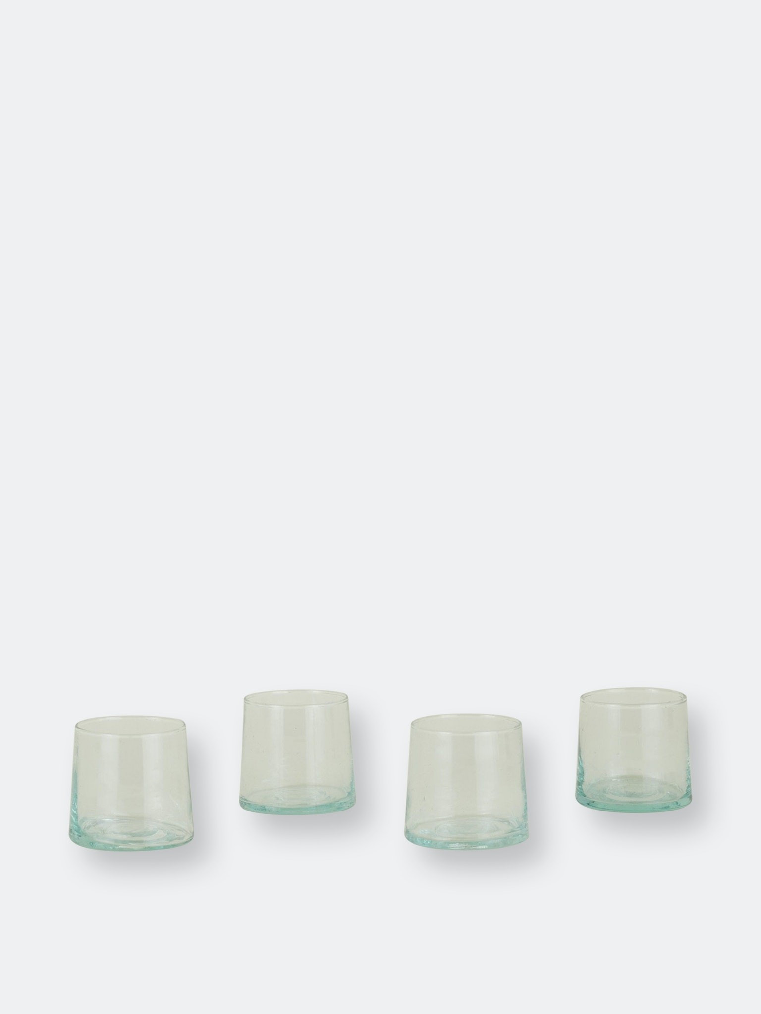 Recycled Glass Tumbler - Medium - Set Of 4 | Verishop